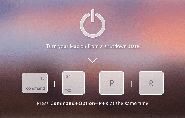 Mac重置PRAM