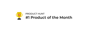 Product Hunt award